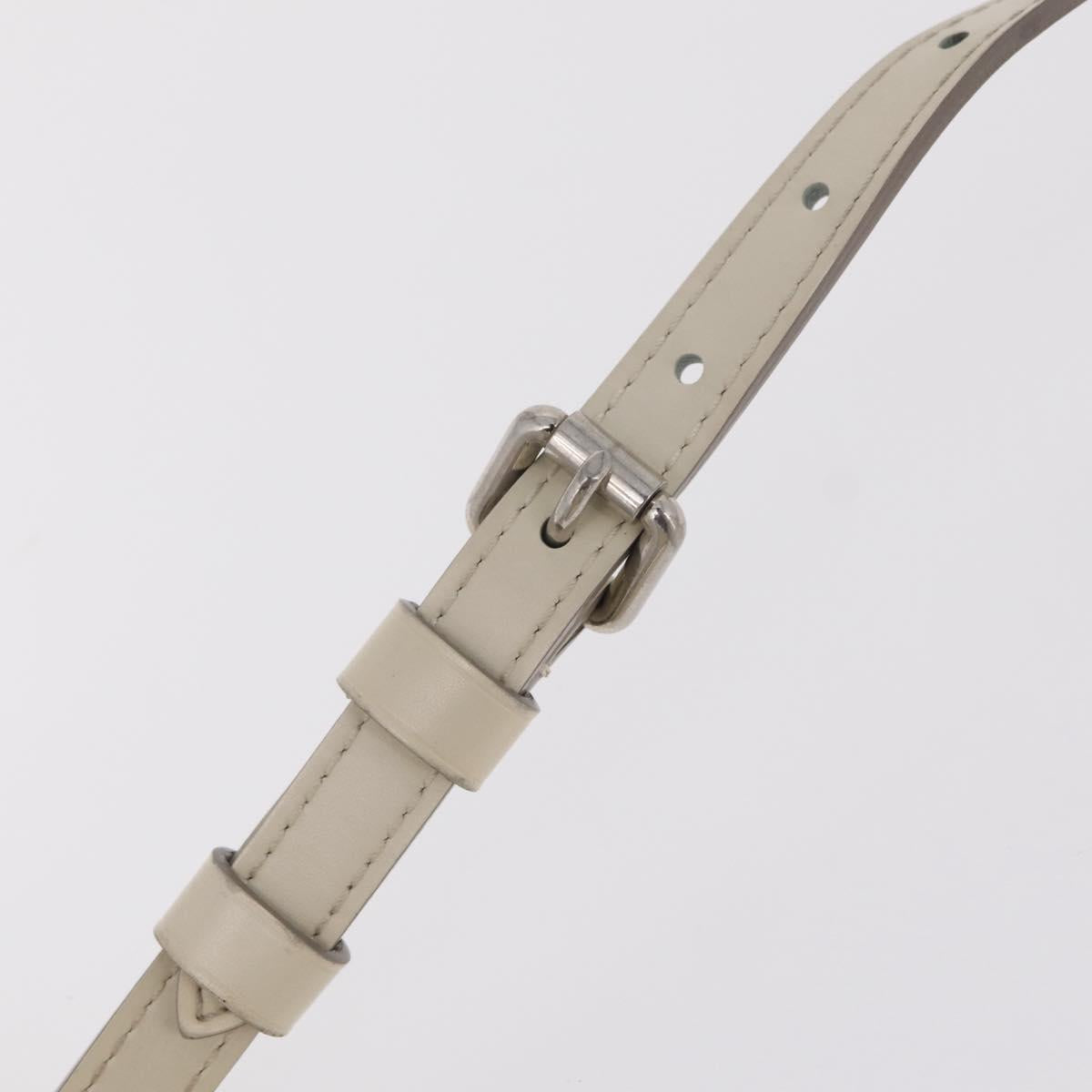 LOUIS VUITTON Epi Blair MM Hand Bag 2way White Yvoire M40330 LV Auth 206873