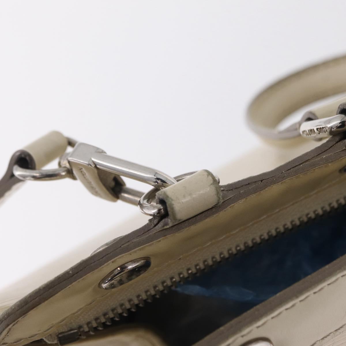 LOUIS VUITTON Epi Blair MM Hand Bag 2way White Yvoire M40330 LV Auth 206873
