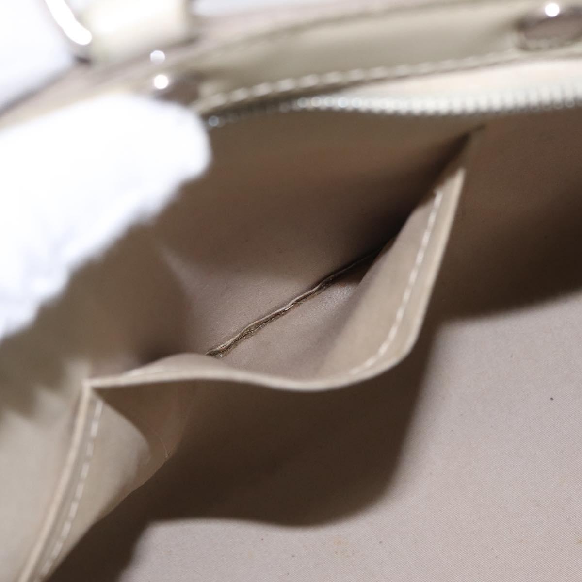 LOUIS VUITTON Epi Blair MM Hand Bag 2way White Yvoire M40330 LV Auth 206873