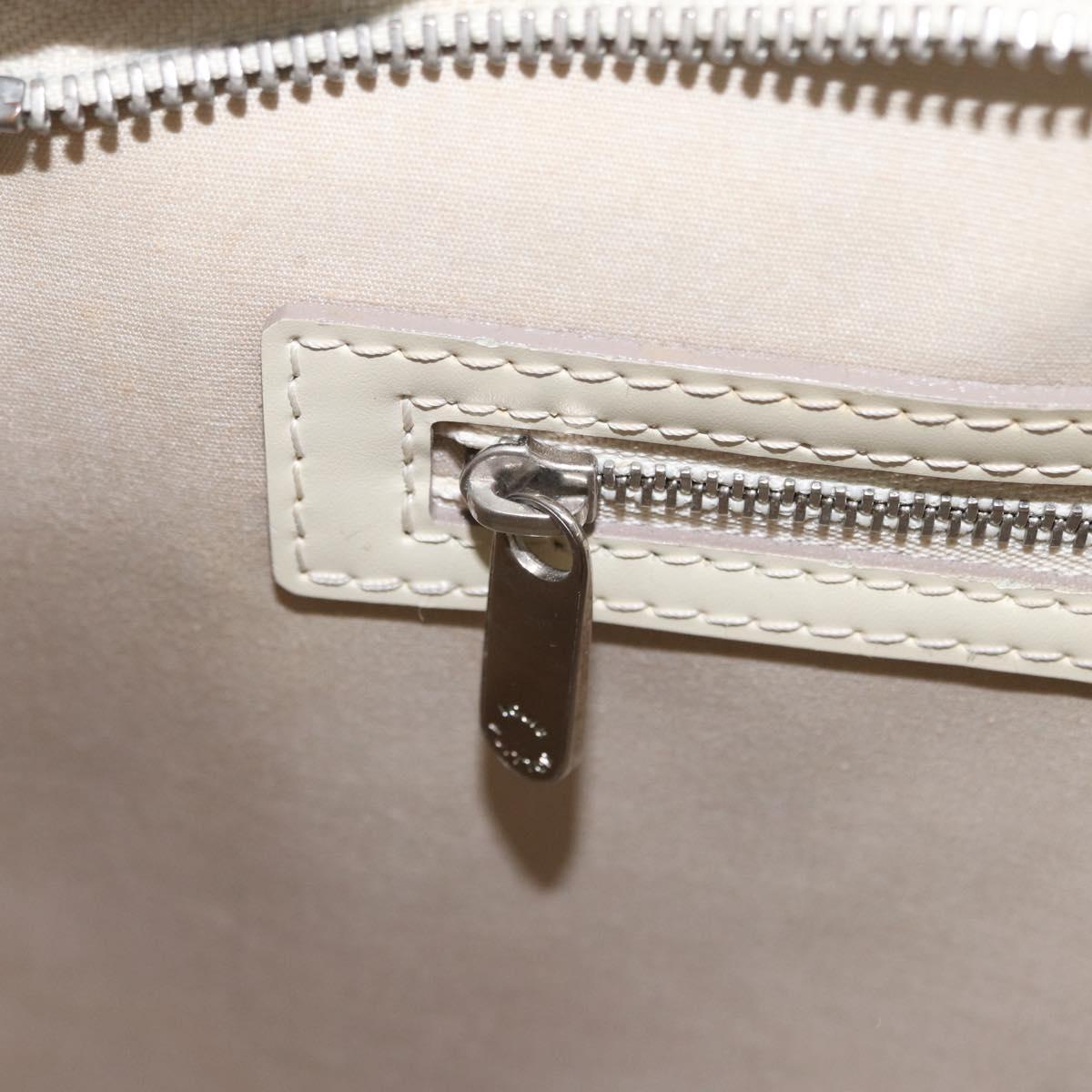 LOUIS VUITTON Epi Blair MM Hand Bag 2way White Yvoire M40330 LV Auth 206873