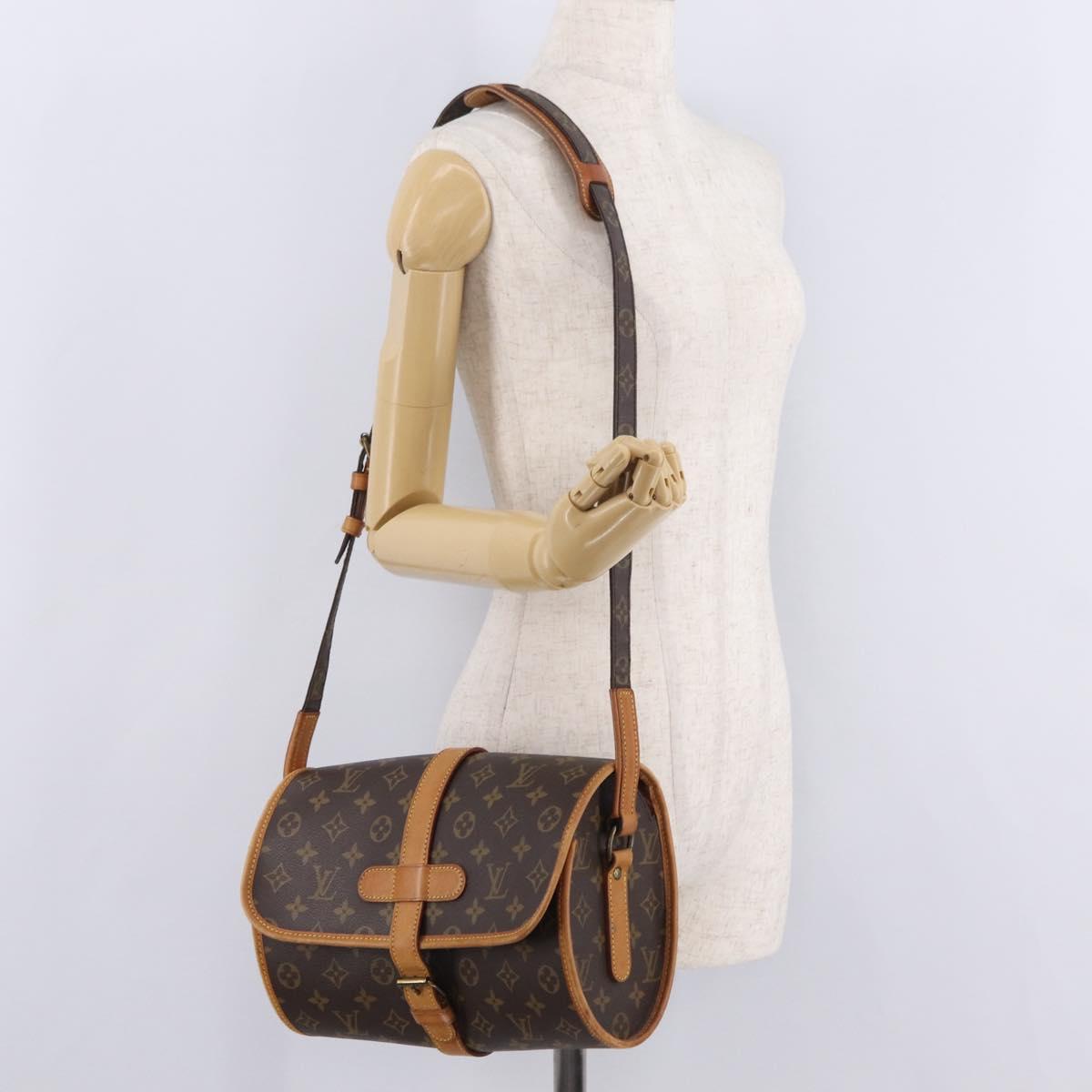 LOUIS VUITTON Monogram Marne Shoulder Bag M51369 LV Auth 206876A