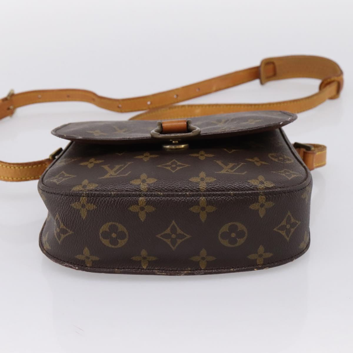 LOUIS VUITTON Monogram Saint Cloud MM Shoulder Bag M51243 LV Auth 206877