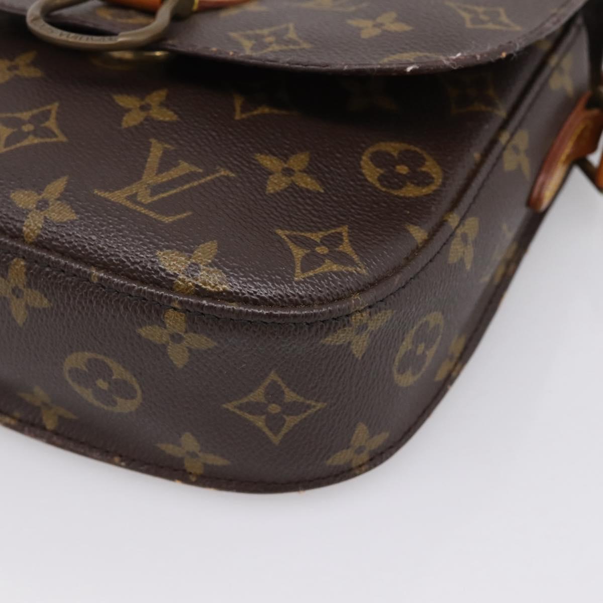 LOUIS VUITTON Monogram Saint Cloud MM Shoulder Bag M51243 LV Auth 206877