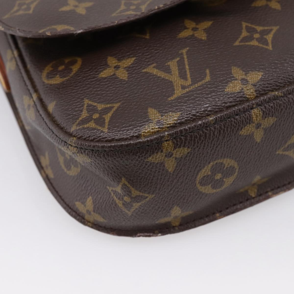 LOUIS VUITTON Monogram Saint Cloud MM Shoulder Bag M51243 LV Auth 206877