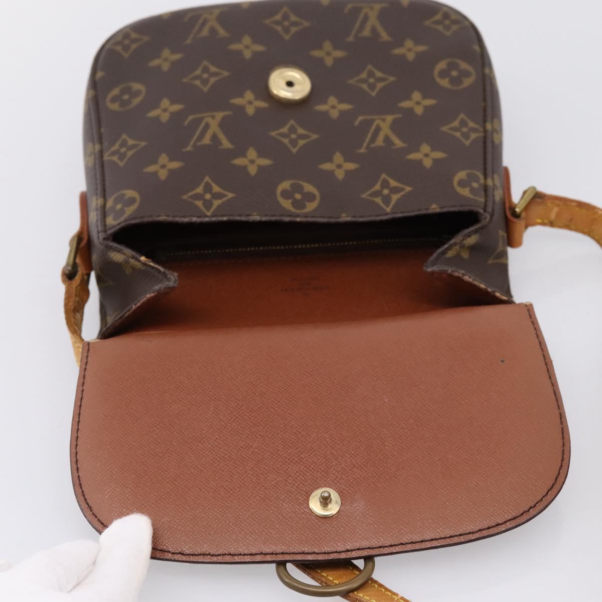 LOUIS VUITTON Monogram Saint Cloud MM Shoulder Bag M51243 LV Auth 206877