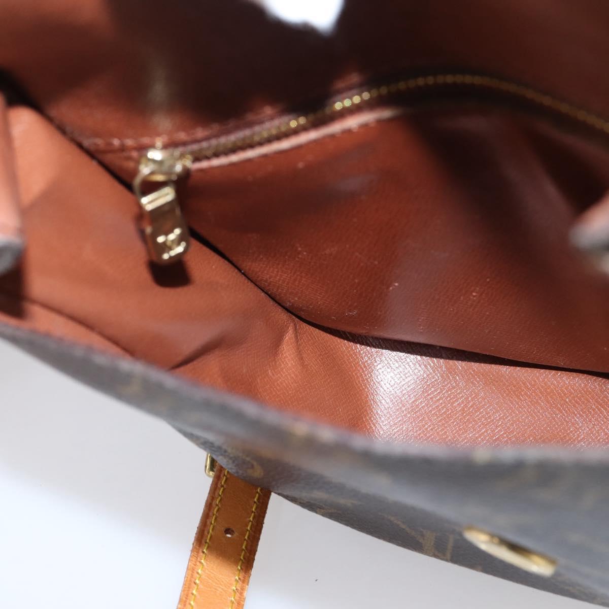 LOUIS VUITTON Monogram Saint Cloud MM Shoulder Bag M51243 LV Auth 206877