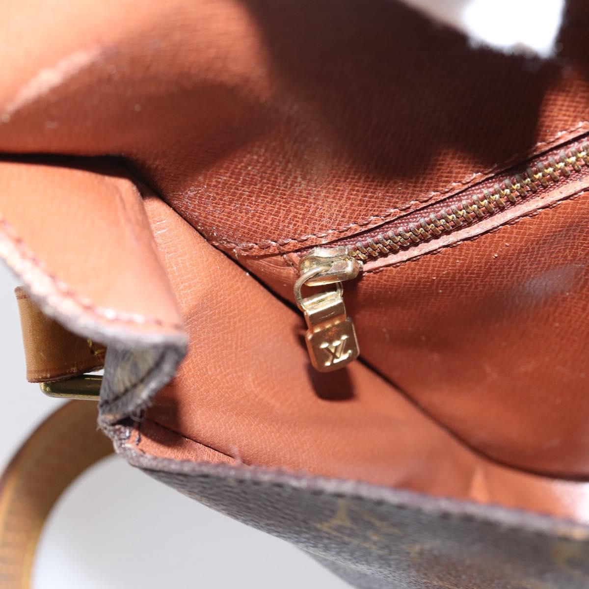 LOUIS VUITTON Monogram Saint Cloud MM Shoulder Bag M51243 LV Auth 206877