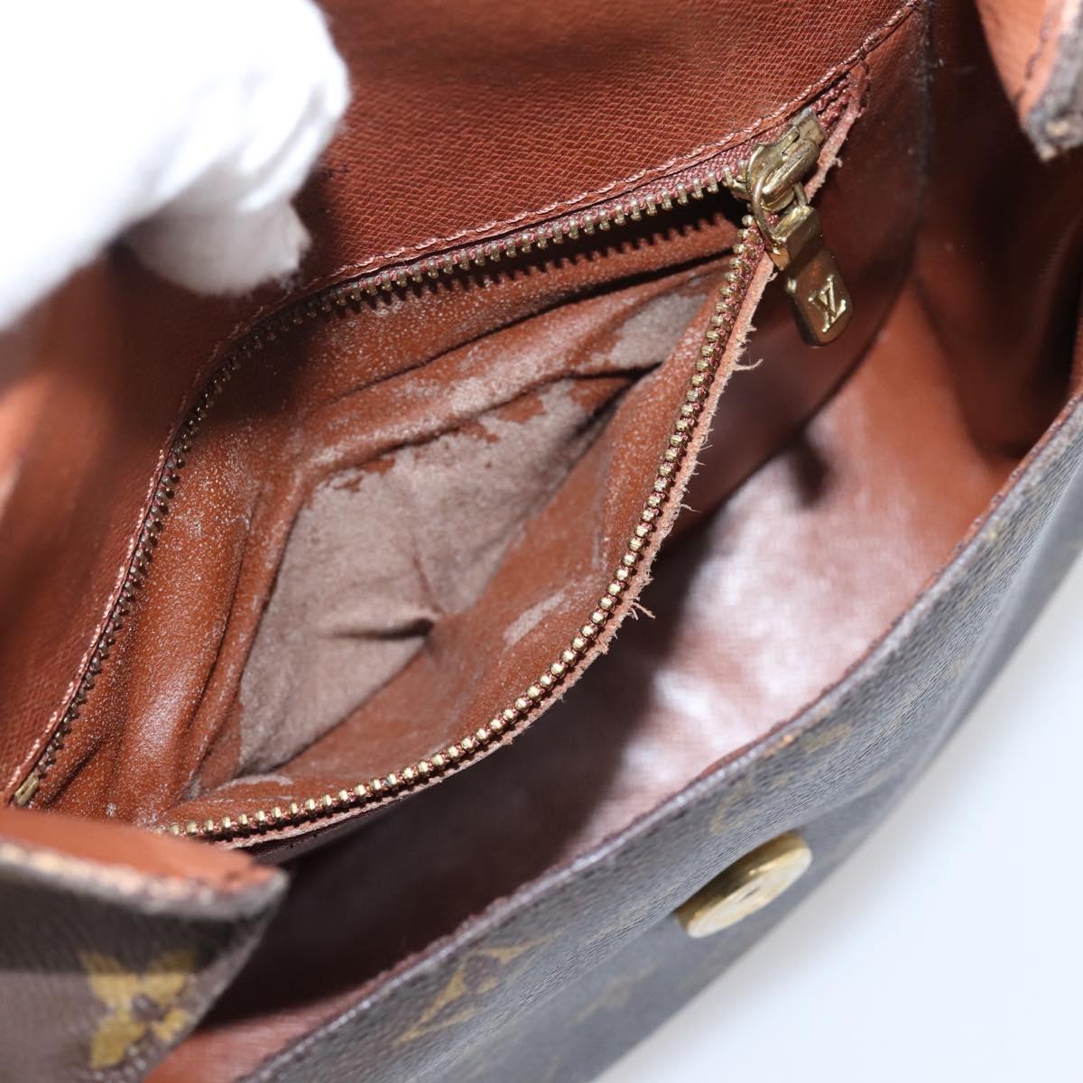 LOUIS VUITTON Monogram Saint Cloud MM Shoulder Bag M51243 LV Auth 206877