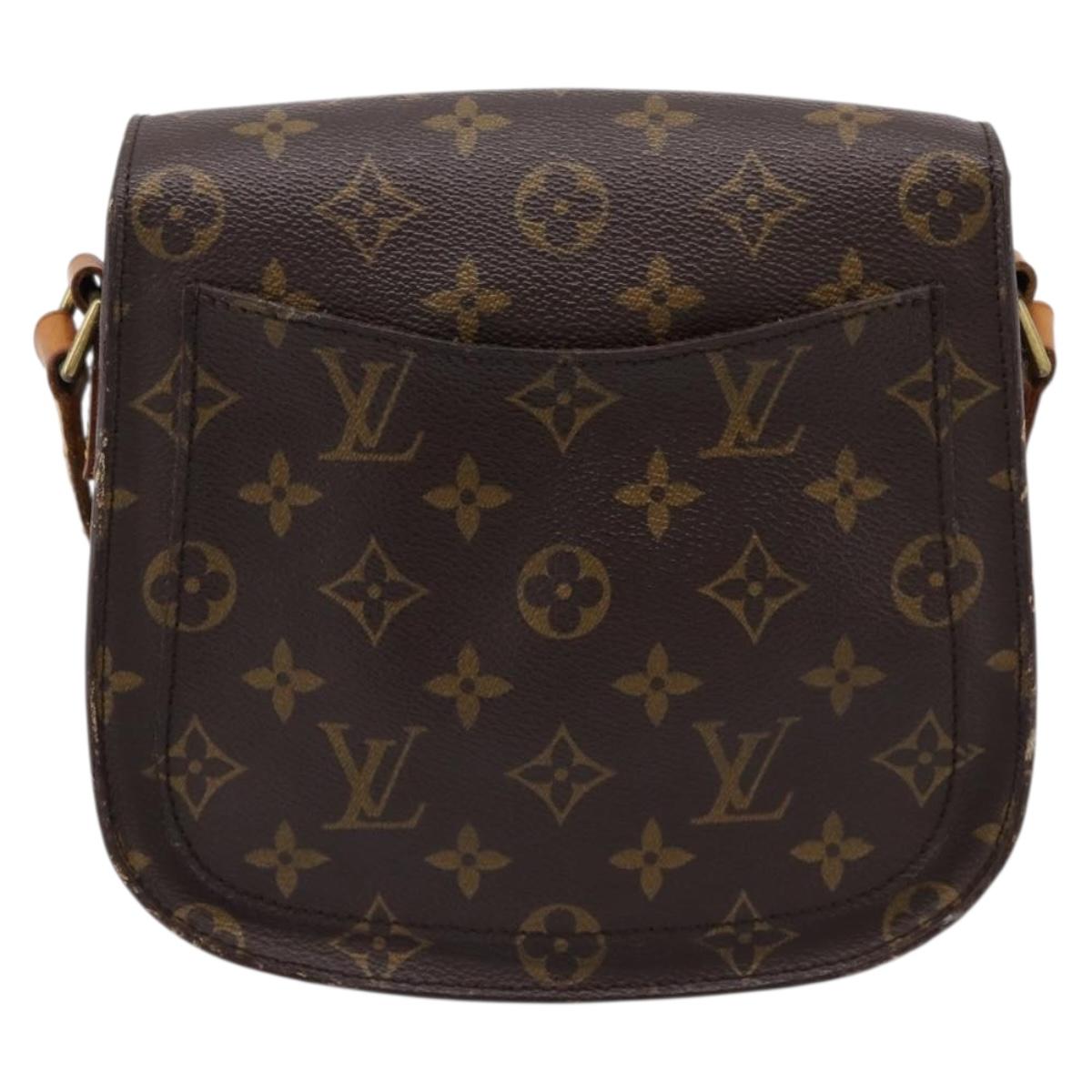 LOUIS VUITTON Monogram Saint Cloud MM Shoulder Bag M51243 LV Auth 206877