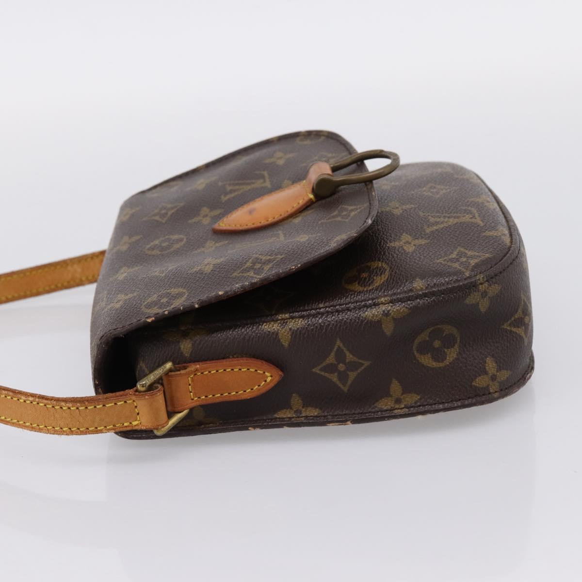 LOUIS VUITTON Monogram Saint Cloud MM Shoulder Bag M51243 LV Auth 206877