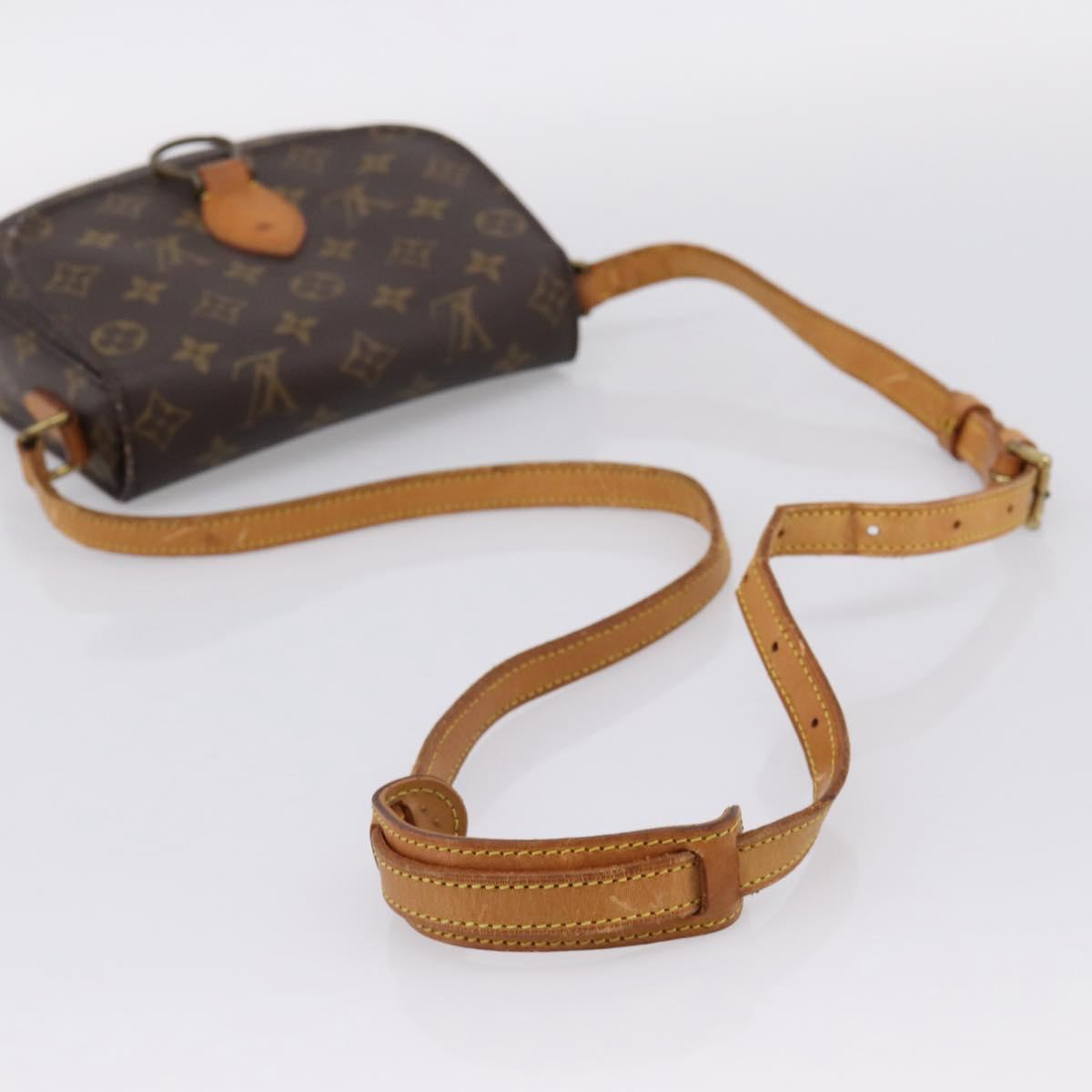 LOUIS VUITTON Monogram Saint Cloud MM Shoulder Bag M51243 LV Auth 206877