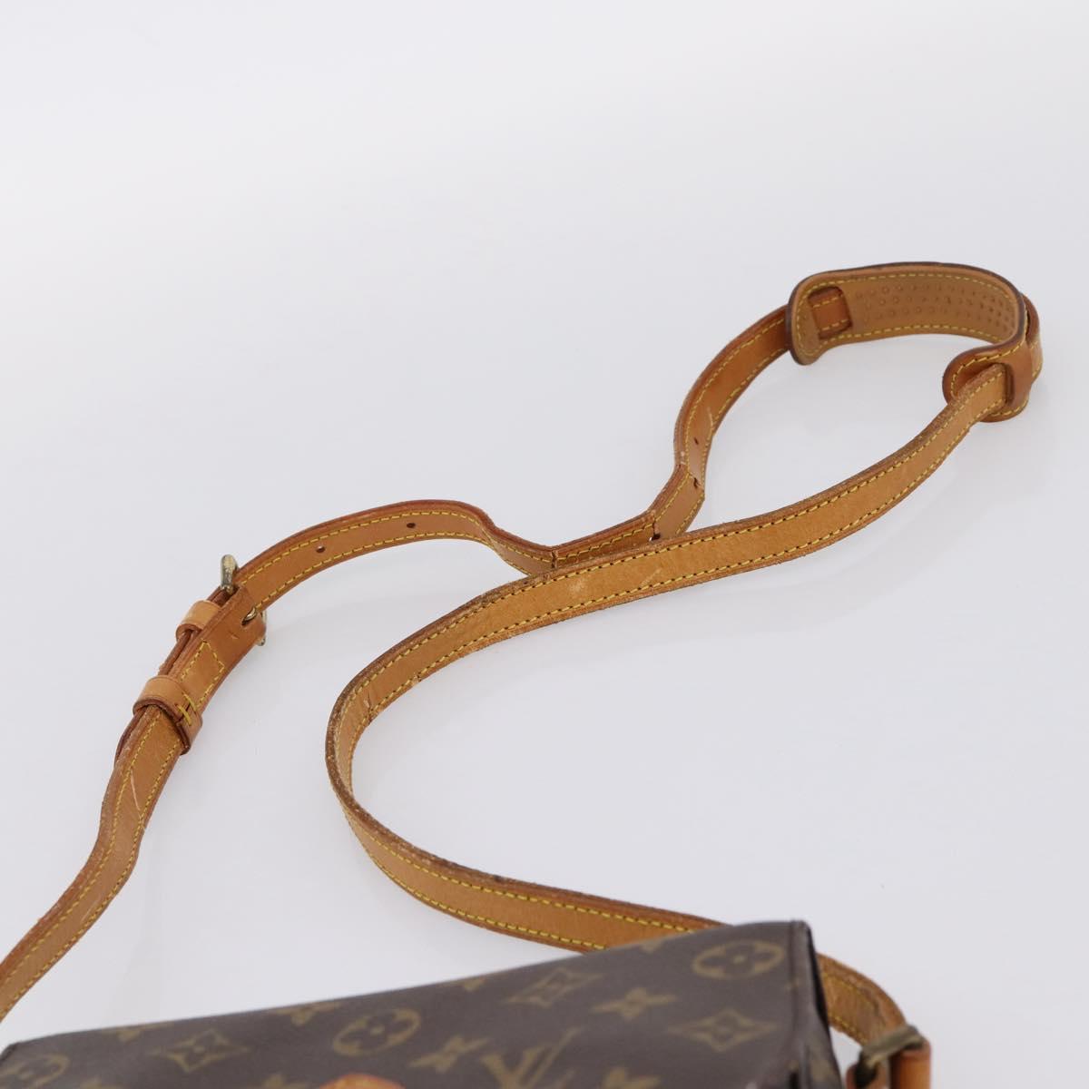 LOUIS VUITTON Monogram Saint Cloud MM Shoulder Bag M51243 LV Auth 206877