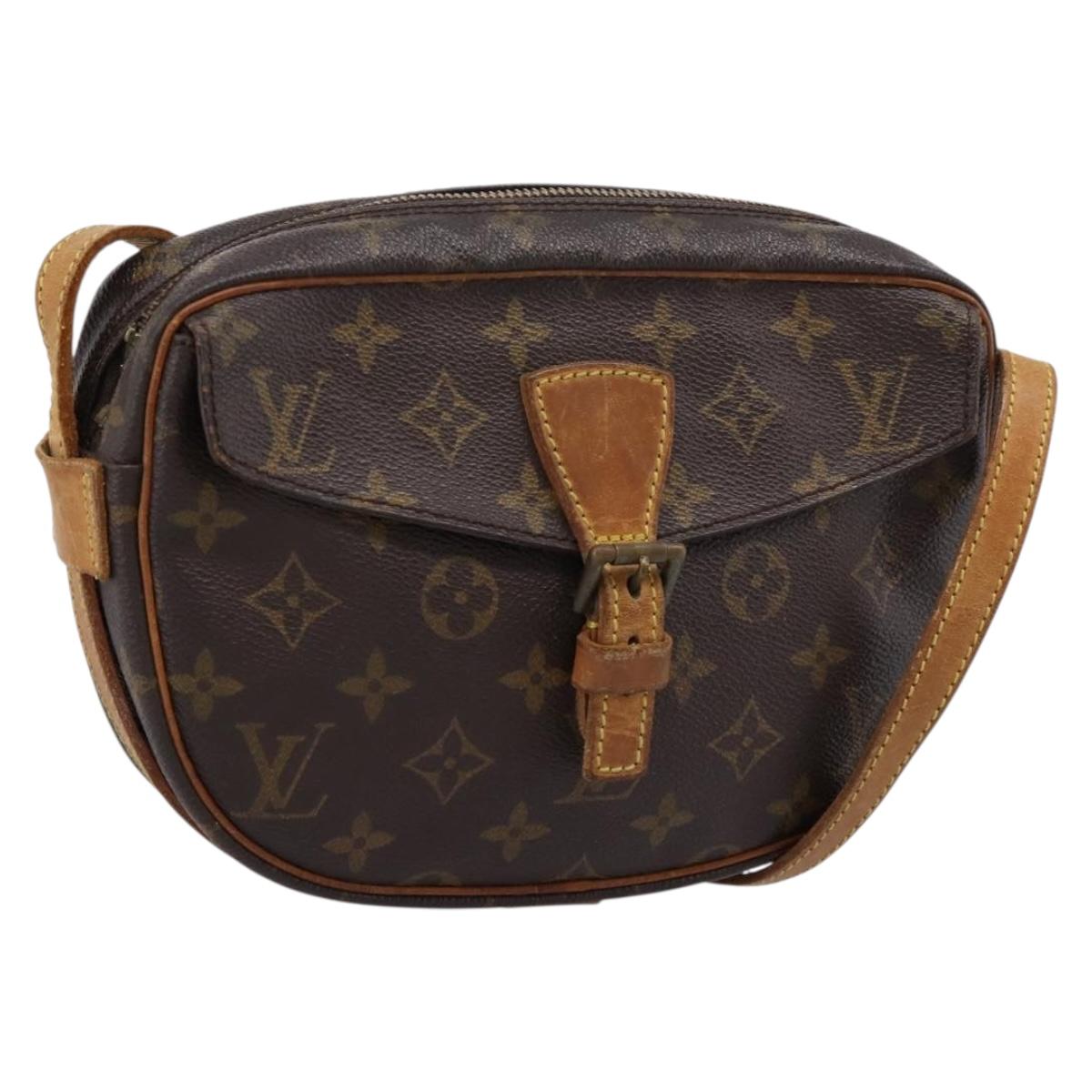 LOUIS VUITTON Monogram Jeune Fille PM Shoulder Bag M51227 LV Auth 206878