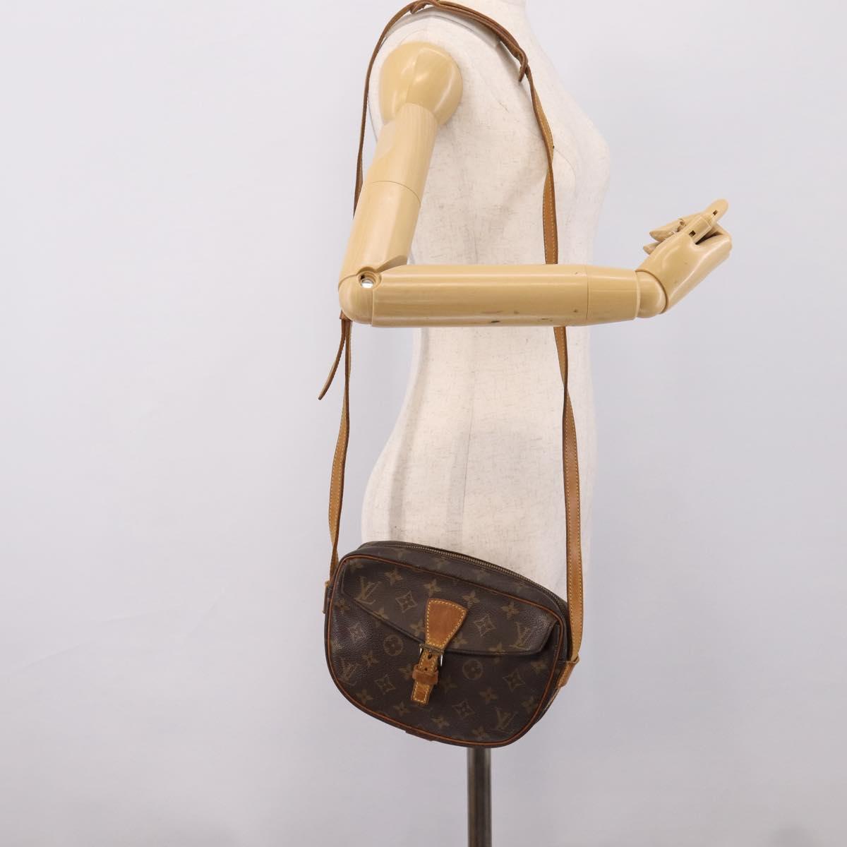 LOUIS VUITTON Monogram Jeune Fille PM Shoulder Bag M51227 LV Auth 206878