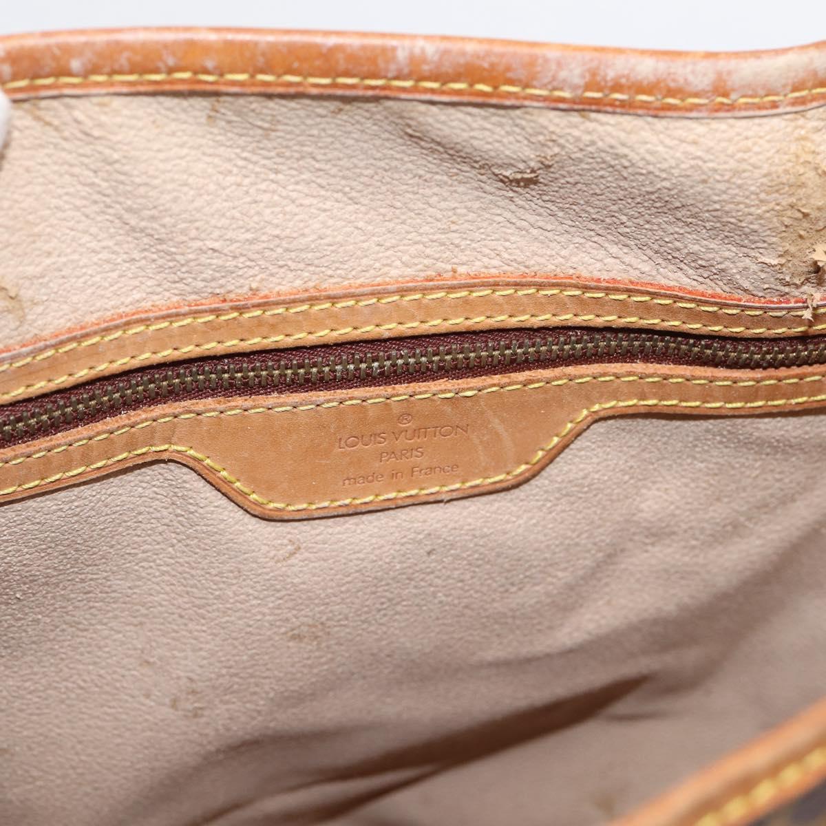 LOUIS VUITTON Monogram Bucket GM Shoulder Bag M42236 LV Auth 206879