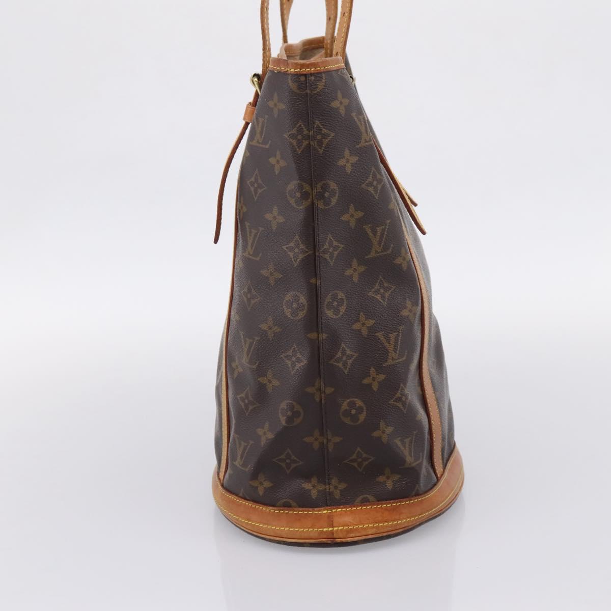LOUIS VUITTON Monogram Bucket GM Shoulder Bag M42236 LV Auth 206879