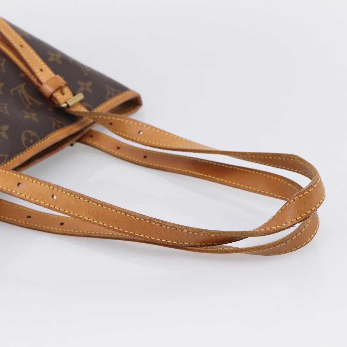 LOUIS VUITTON Monogram Bucket GM Shoulder Bag M42236 LV Auth 206879