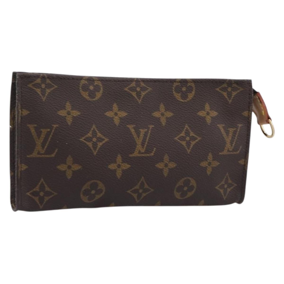LOUIS VUITTON Monogram Bucket GM Accessory Pouch LV Auth 206880