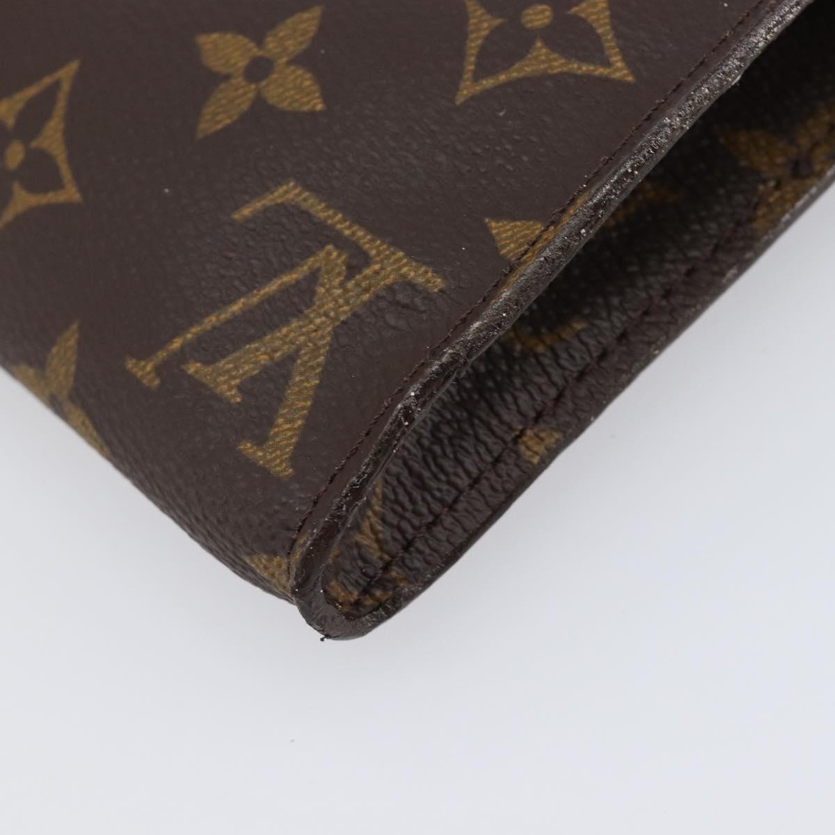 LOUIS VUITTON Monogram Bucket GM Accessory Pouch LV Auth 206880