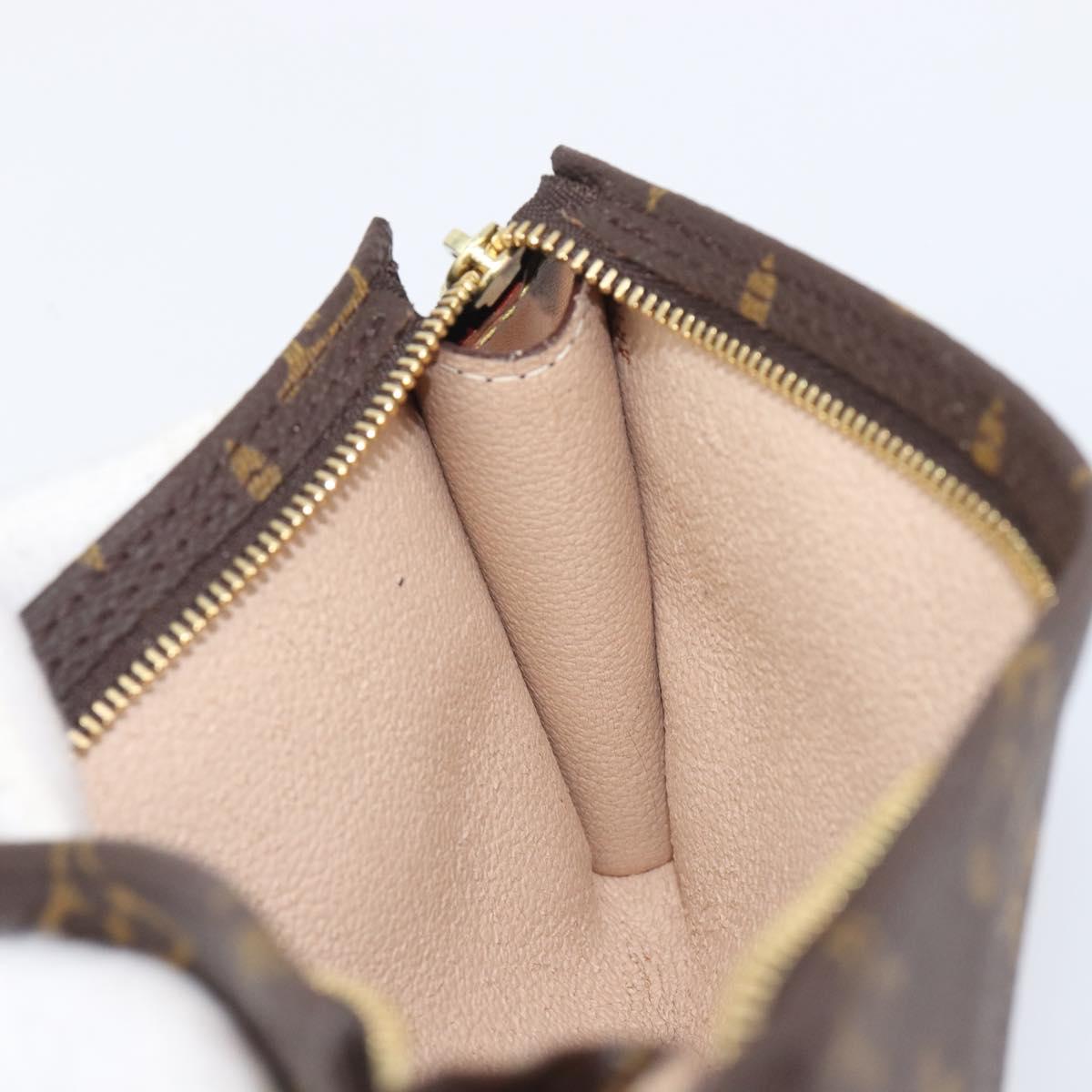 LOUIS VUITTON Monogram Bucket GM Accessory Pouch LV Auth 206880
