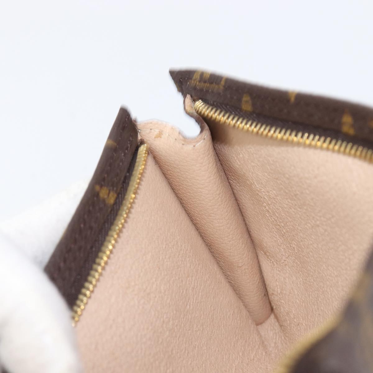 LOUIS VUITTON Monogram Bucket GM Accessory Pouch LV Auth 206880