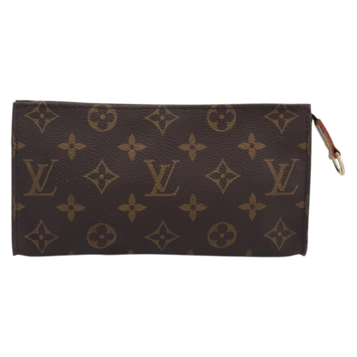 LOUIS VUITTON Monogram Bucket GM Accessory Pouch LV Auth 206880