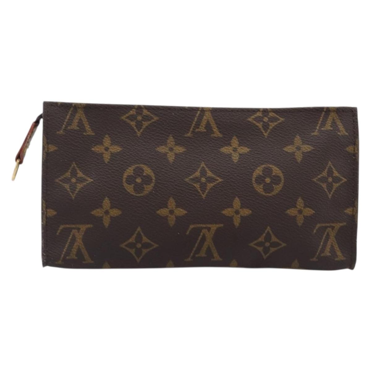 LOUIS VUITTON Monogram Bucket GM Accessory Pouch LV Auth 206880