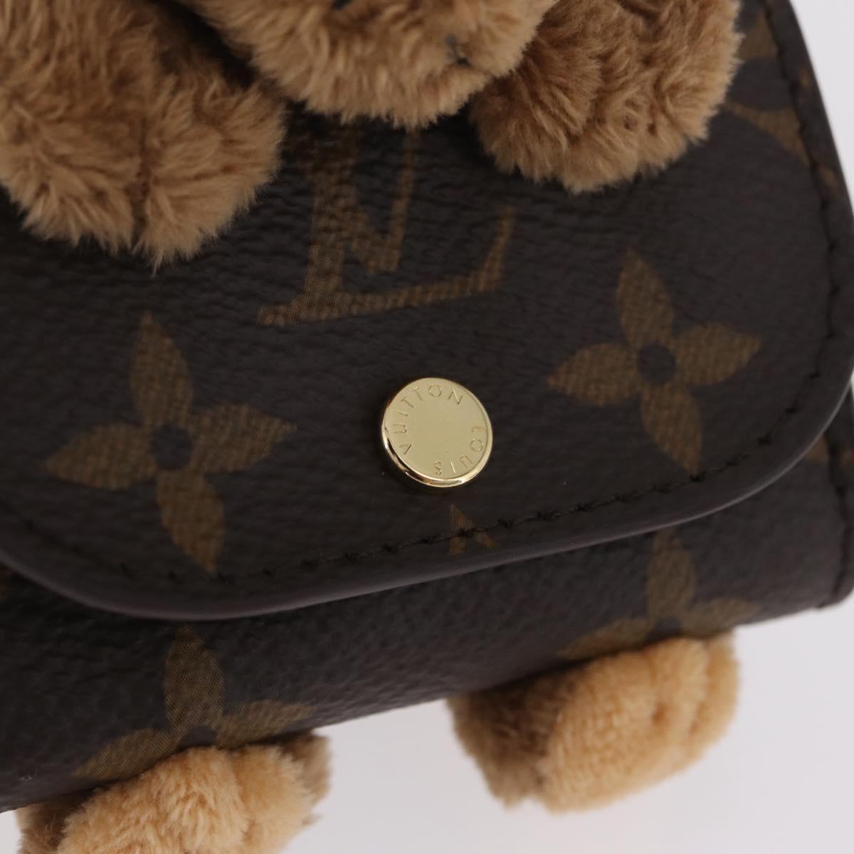 LOUIS VUITTON Monogram LV Cute Charm M01561 LV Auth 206894M
