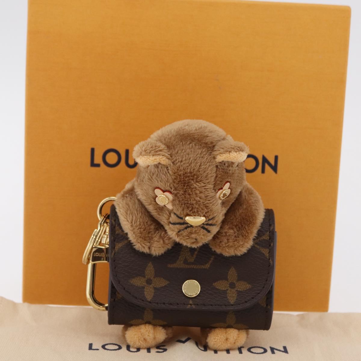 LOUIS VUITTON Monogram LV Cute Charm M01561 LV Auth 206894M