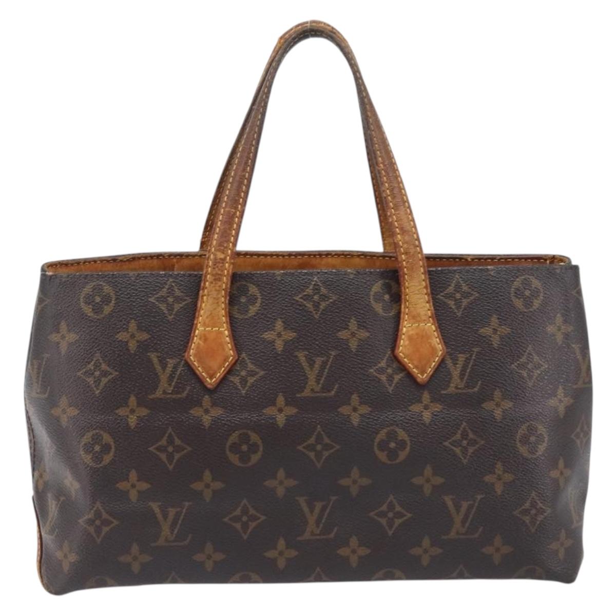 LOUIS VUITTON Monogram Wilshire PM Hand Bag M45643 LV Auth 206912