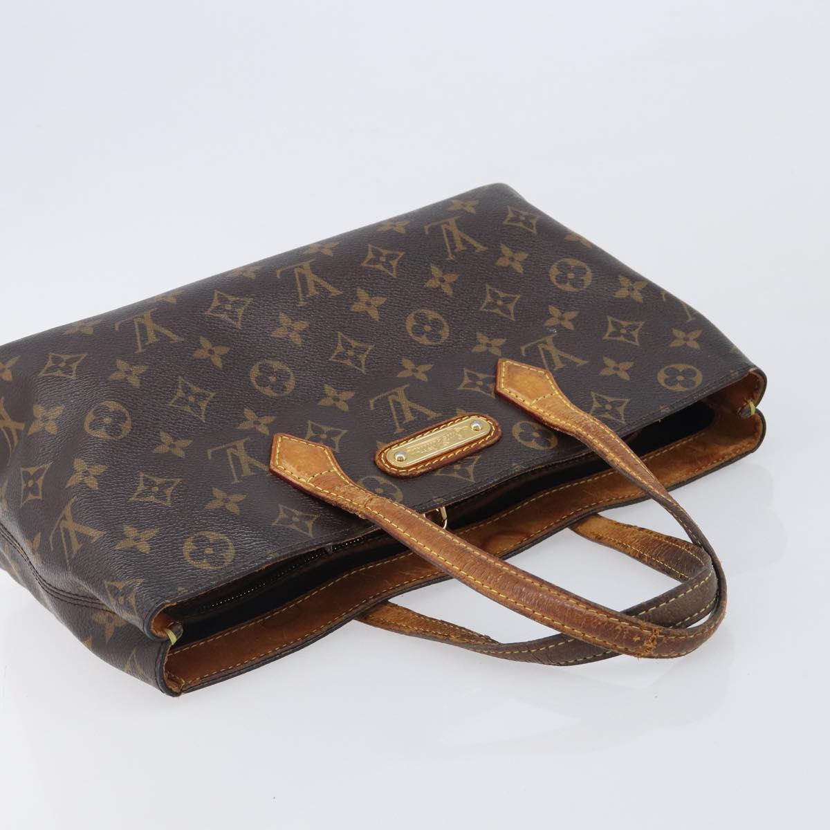 LOUIS VUITTON Monogram Wilshire PM Hand Bag M45643 LV Auth 206912