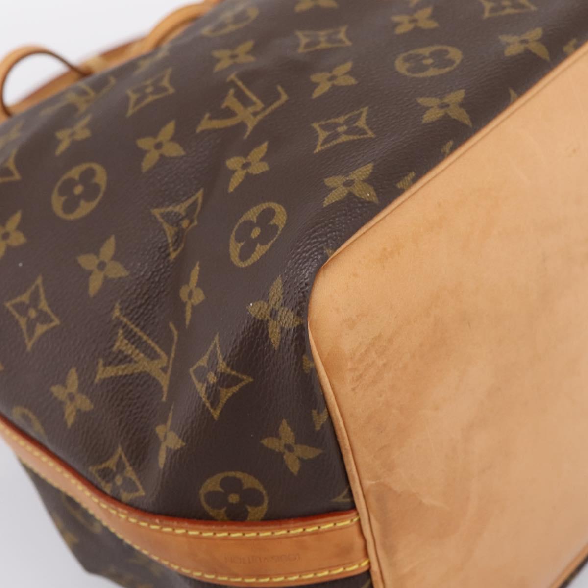LOUIS VUITTON Monogram Petit Noe Shoulder Bag M42226 LV Auth 206913V