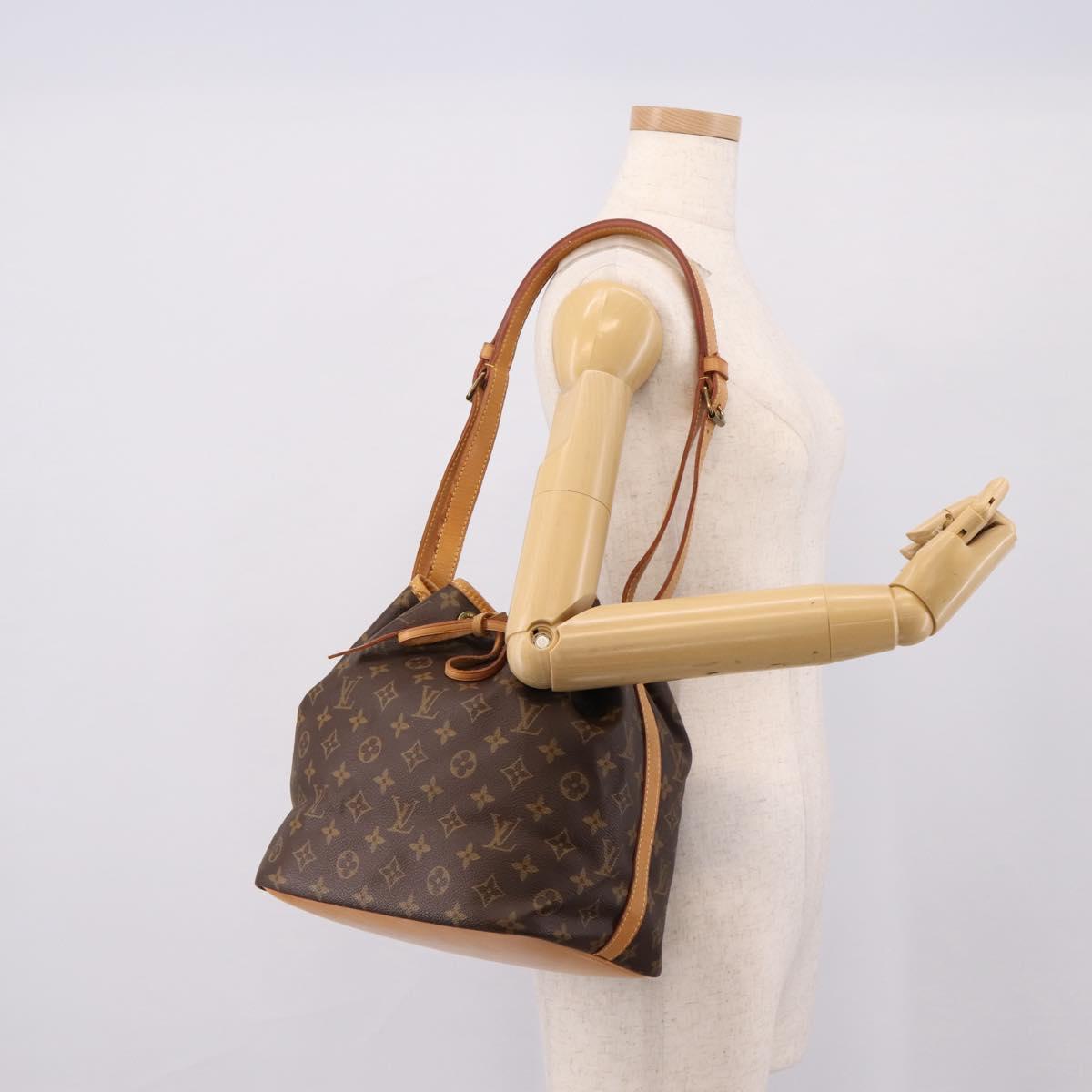 LOUIS VUITTON Monogram Petit Noe Shoulder Bag M42226 LV Auth 206913V
