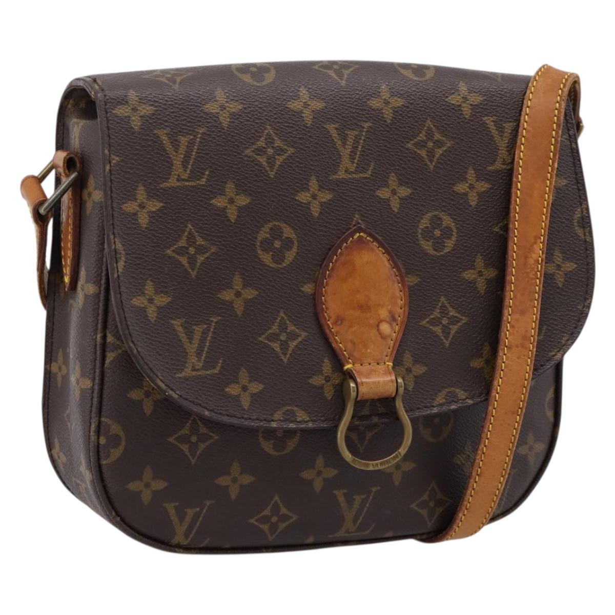 LOUIS VUITTON Monogram Saint Cloud GM Shoulder Bag M51242 LV Auth 206914