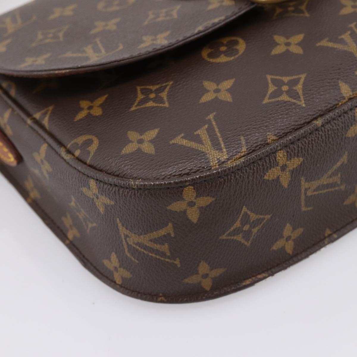 LOUIS VUITTON Monogram Saint Cloud GM Shoulder Bag M51242 LV Auth 206914