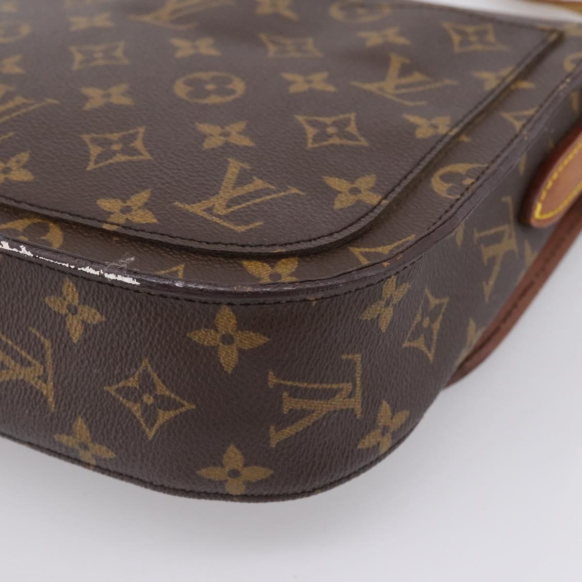 LOUIS VUITTON Monogram Saint Cloud GM Shoulder Bag M51242 LV Auth 206914
