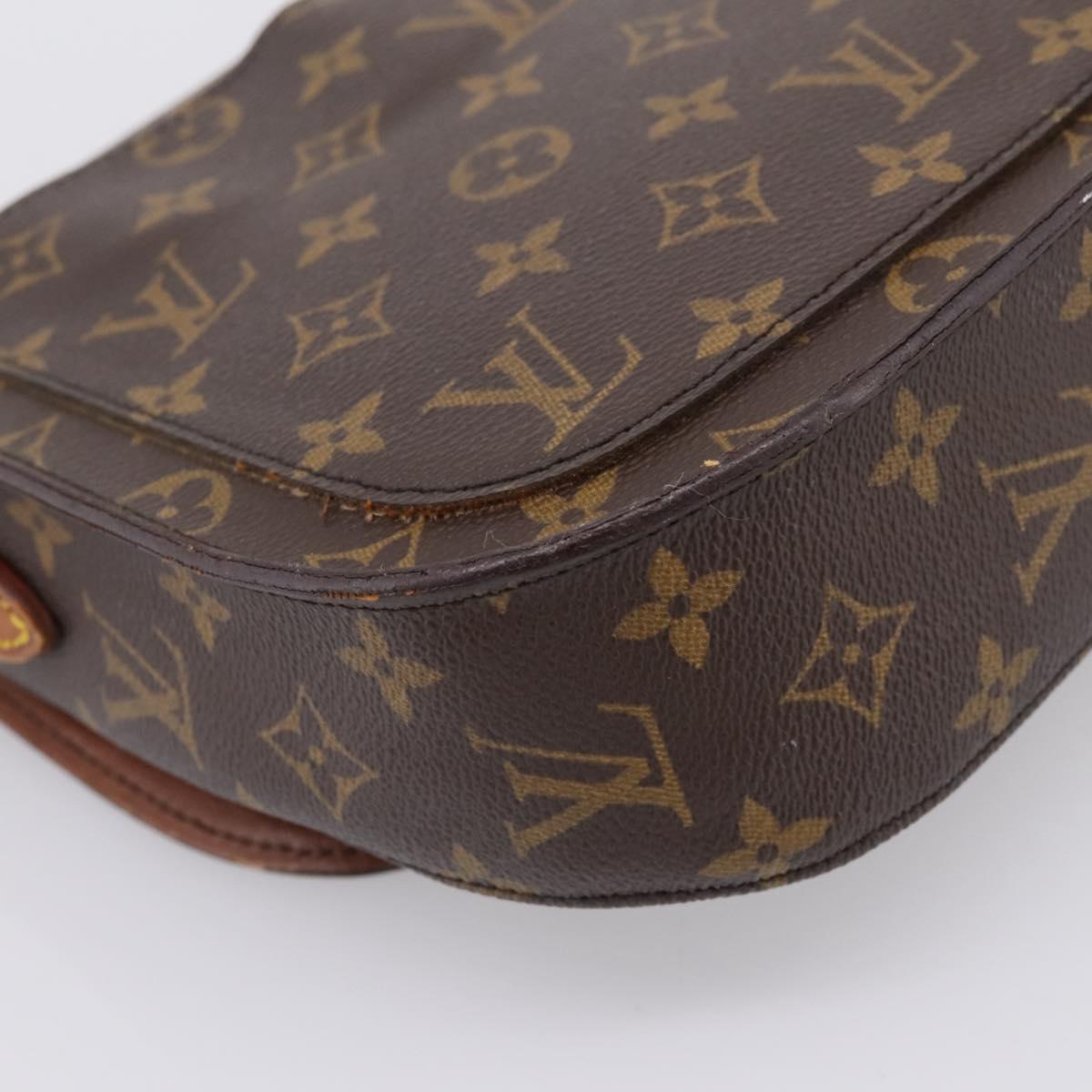 LOUIS VUITTON Monogram Saint Cloud GM Shoulder Bag M51242 LV Auth 206914