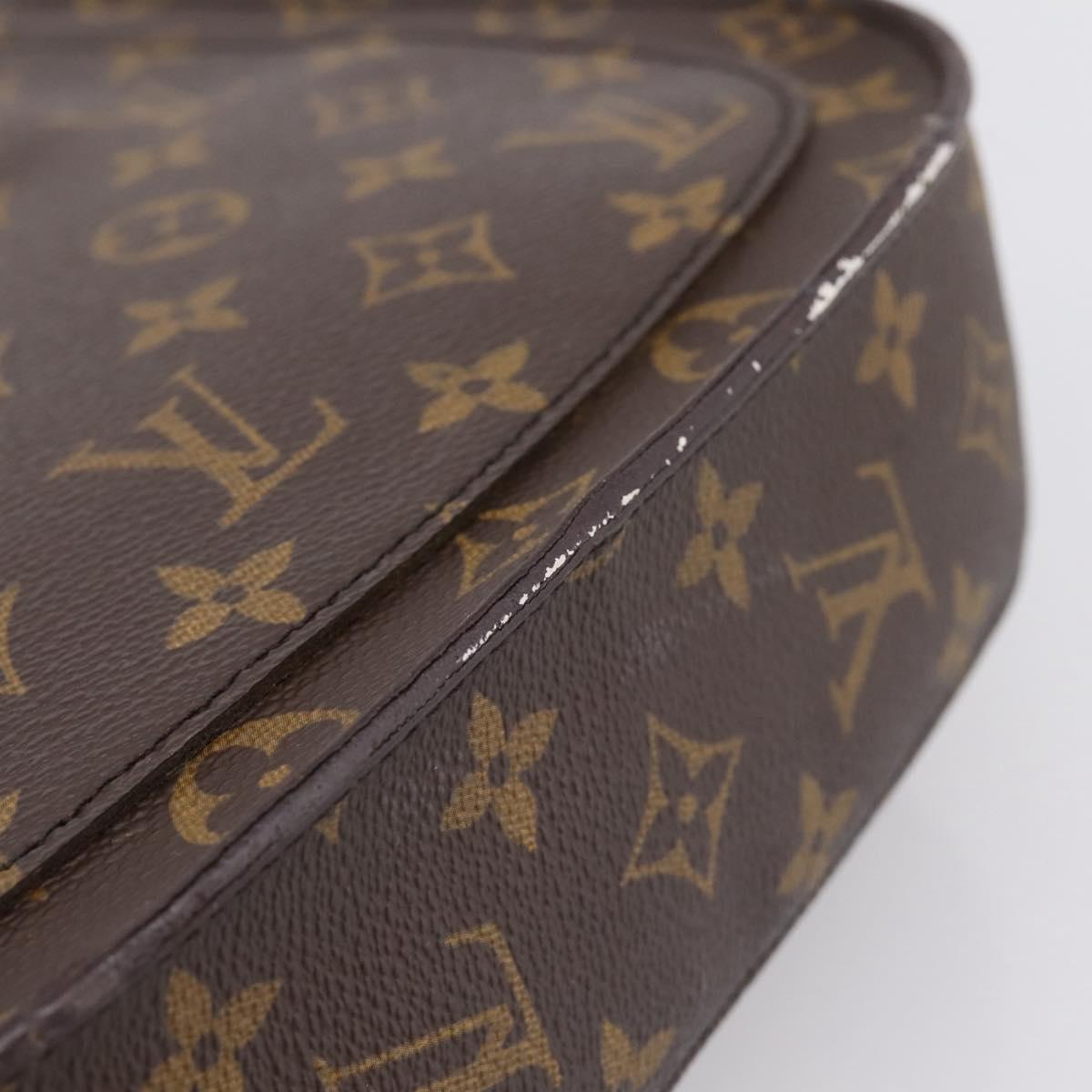 LOUIS VUITTON Monogram Saint Cloud GM Shoulder Bag M51242 LV Auth 206914