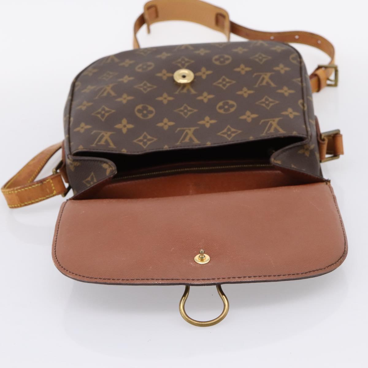 LOUIS VUITTON Monogram Saint Cloud GM Shoulder Bag M51242 LV Auth 206914