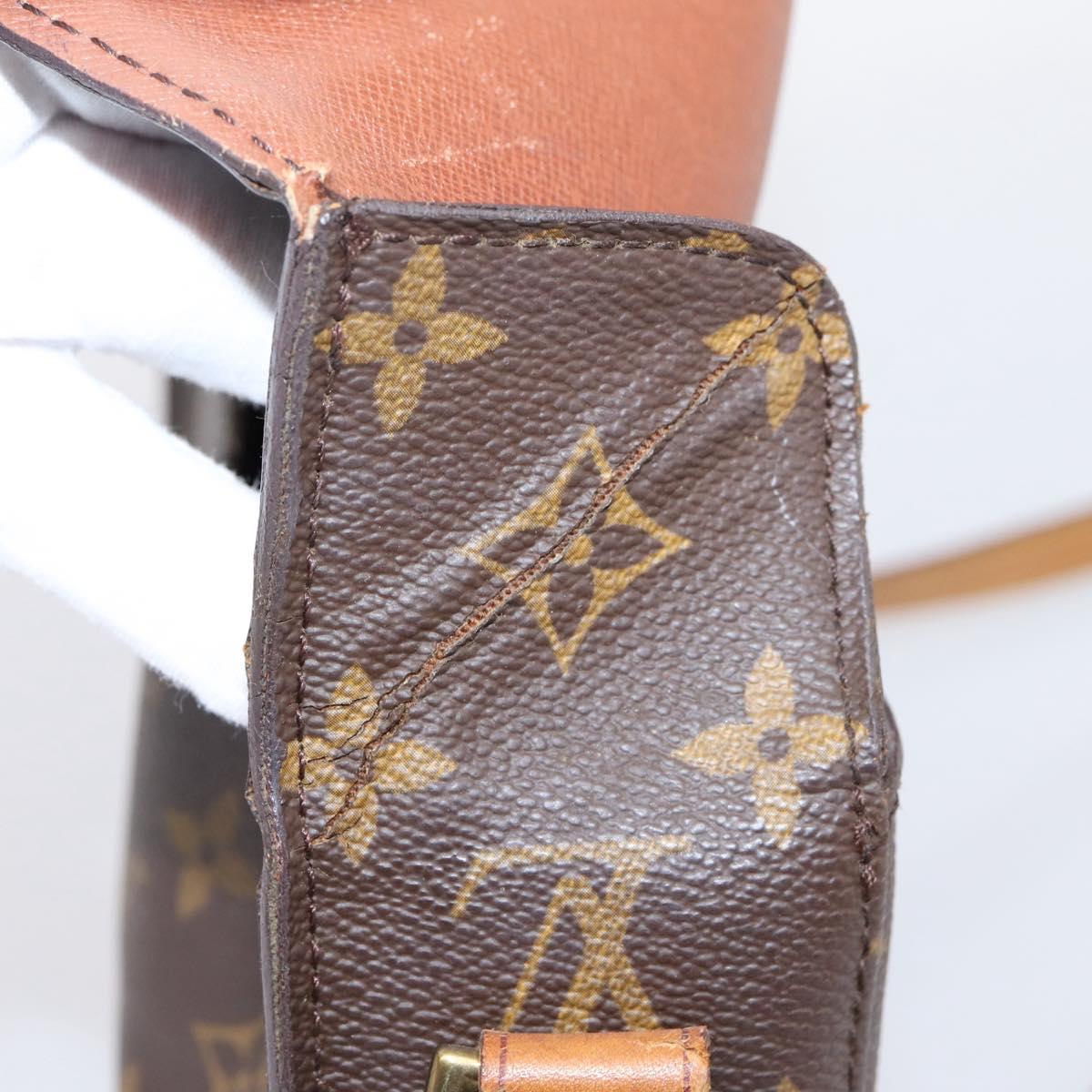 LOUIS VUITTON Monogram Saint Cloud GM Shoulder Bag M51242 LV Auth 206914