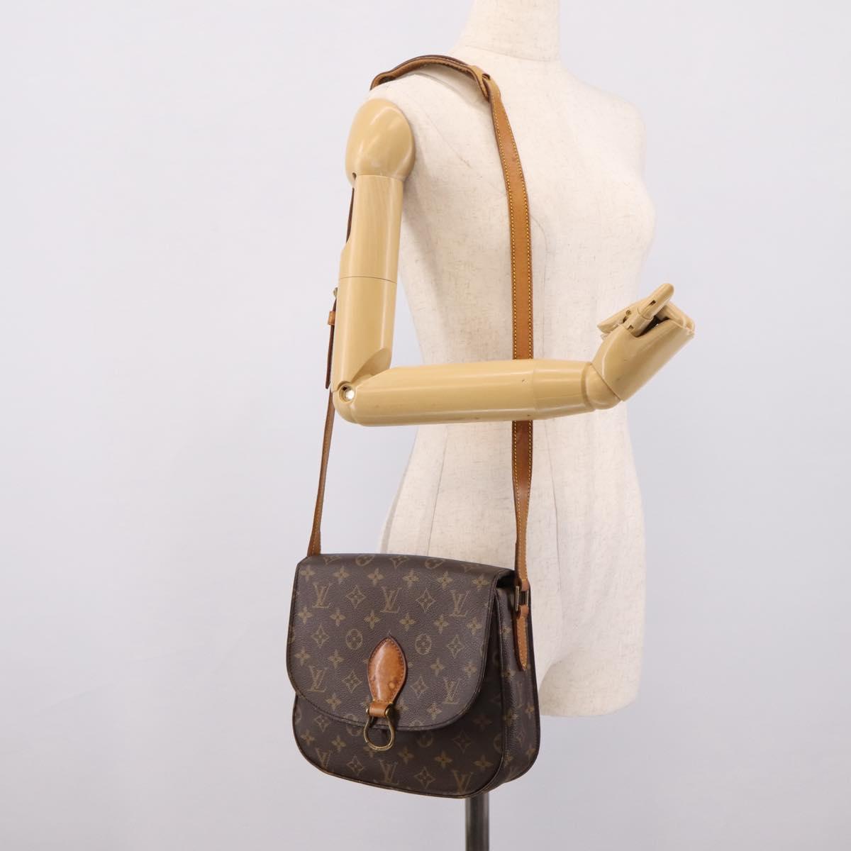 LOUIS VUITTON Monogram Saint Cloud GM Shoulder Bag M51242 LV Auth 206914