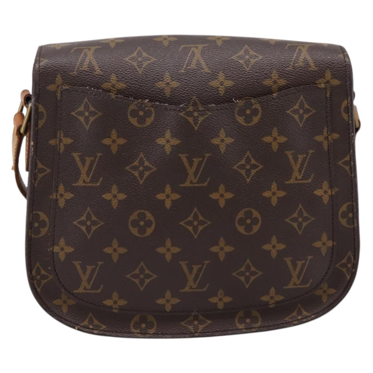 LOUIS VUITTON Monogram Saint Cloud GM Shoulder Bag M51242 LV Auth 206914
