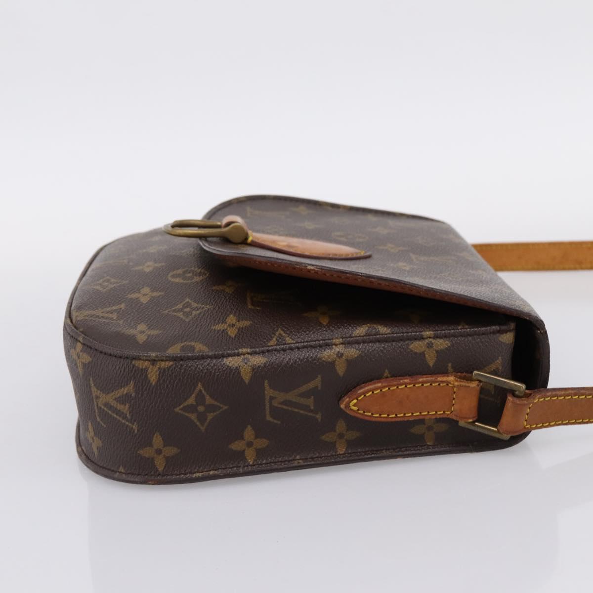 LOUIS VUITTON Monogram Saint Cloud GM Shoulder Bag M51242 LV Auth 206914