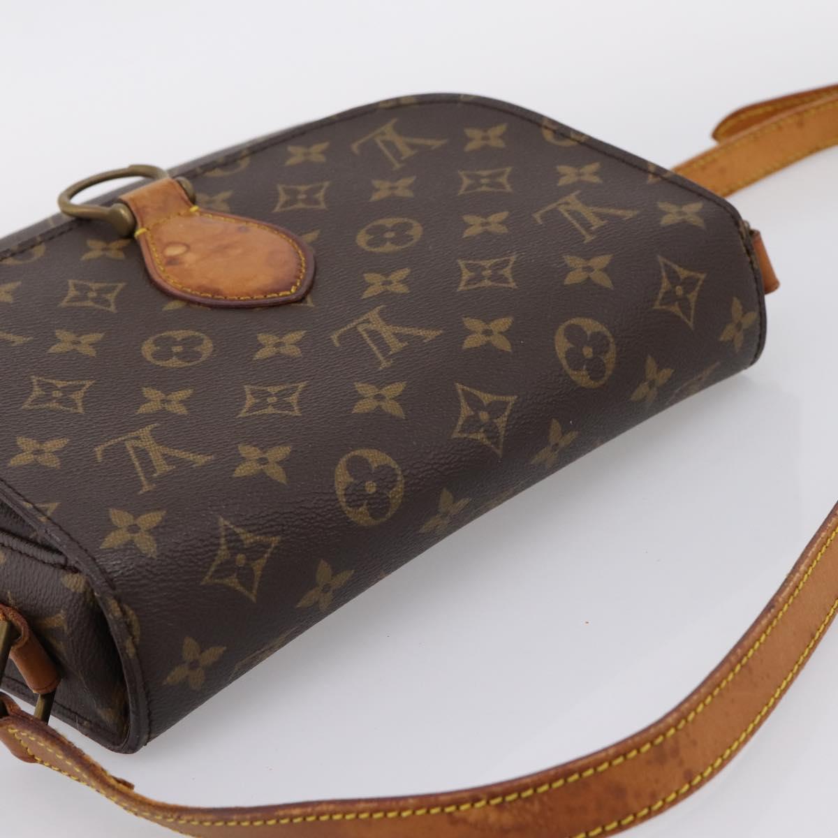 LOUIS VUITTON Monogram Saint Cloud GM Shoulder Bag M51242 LV Auth 206914