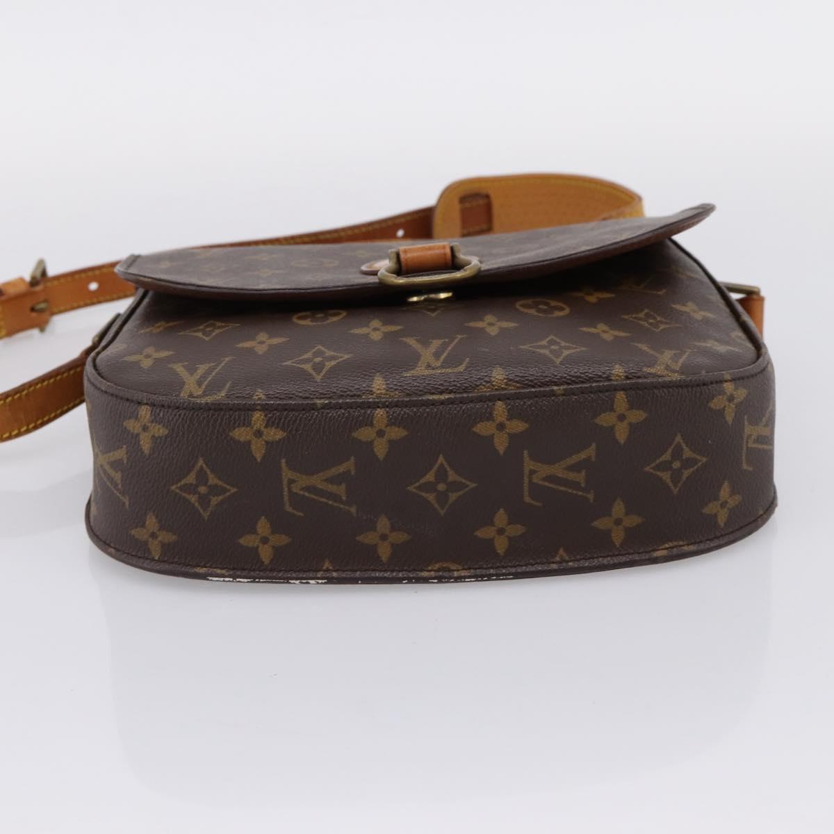 LOUIS VUITTON Monogram Saint Cloud GM Shoulder Bag M51242 LV Auth 206914