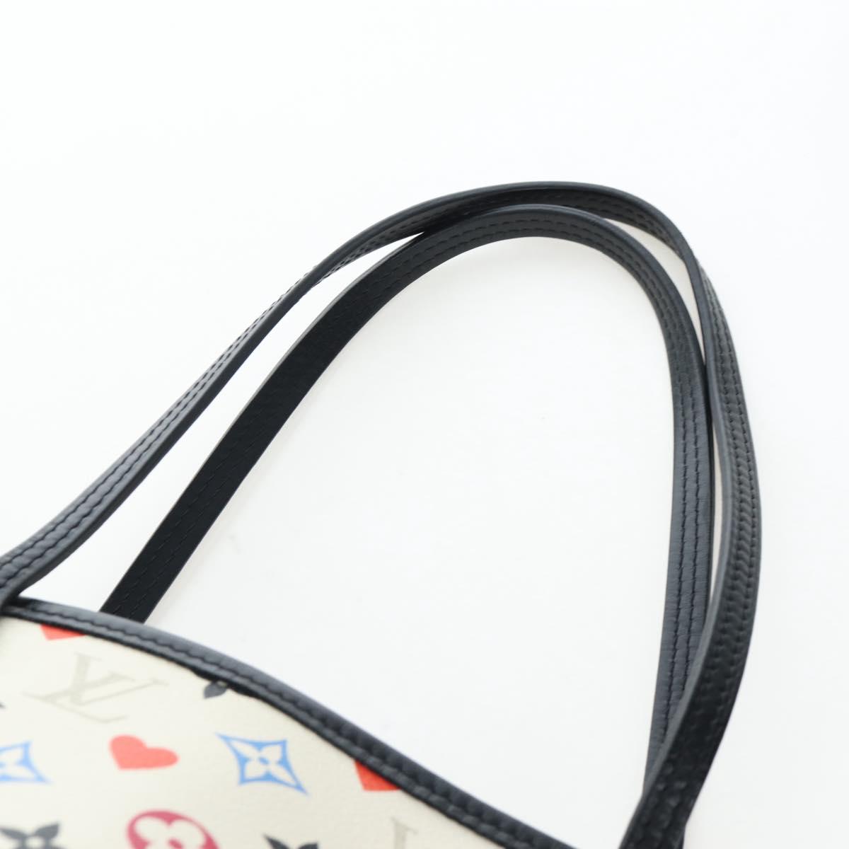 LOUIS VUITTON Monogram game Neverfull MM Bag Multicolor M57462 LV Auth 206917SAM