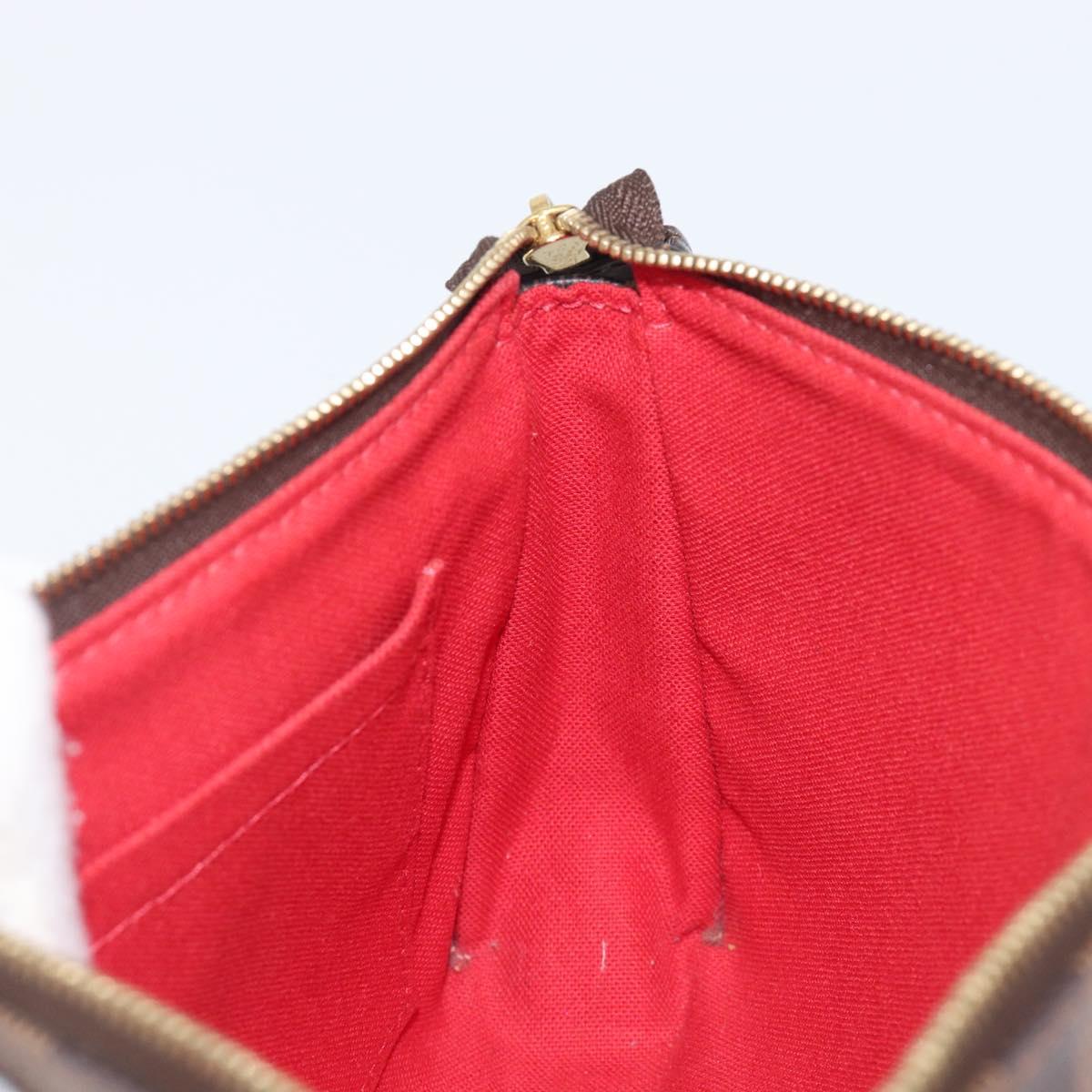 LOUIS VUITTON Damier Ebene Pochette Accessoires Pouch N41206 LV Auth 206918V