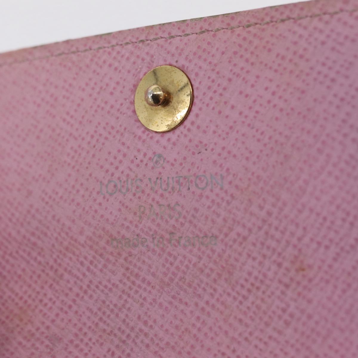 LOUIS VUITTON Monogram Multicolor Multicles 4 Key Case White M93731 Auth 206934