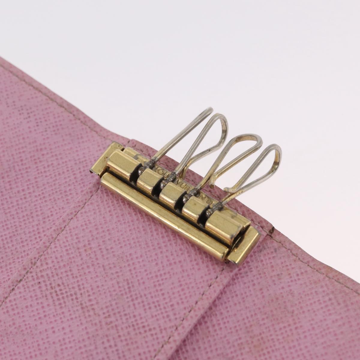 LOUIS VUITTON Monogram Multicolor Multicles 4 Key Case White M93731 Auth 206934