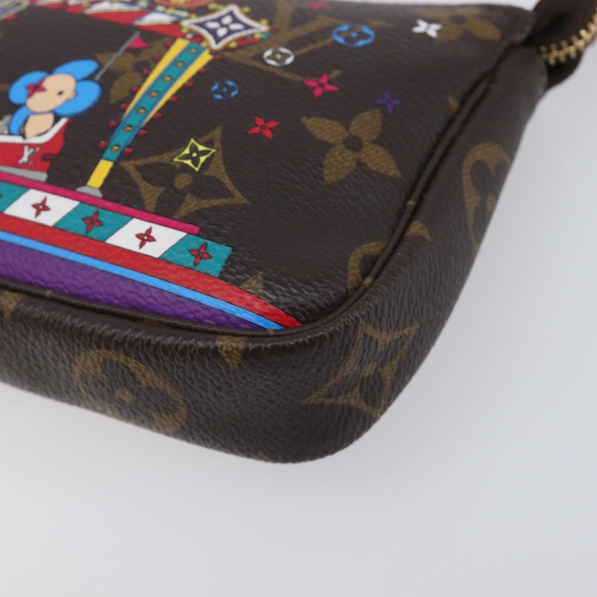 LOUIS VUITTON Vivienne Mini Pochette Accessoires Pouch M69976 LV Auth 206936SAM